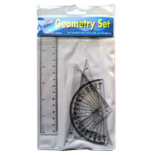 Tiger geometry small set 4 piece school college office