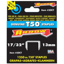 Arrow Fastener Co. .53in. T50 Staples  50CT24 - Pack of 4