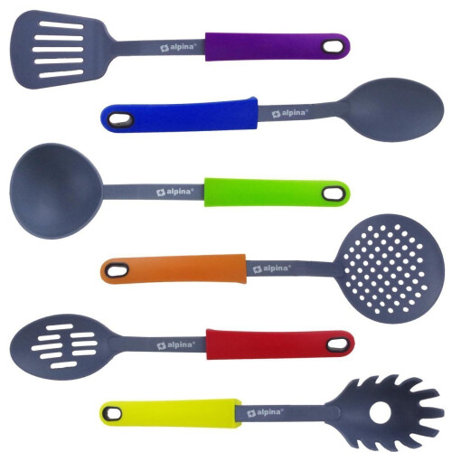 Alpina Alpina 7 Piece Nylon Kitchen Utensil Set 2