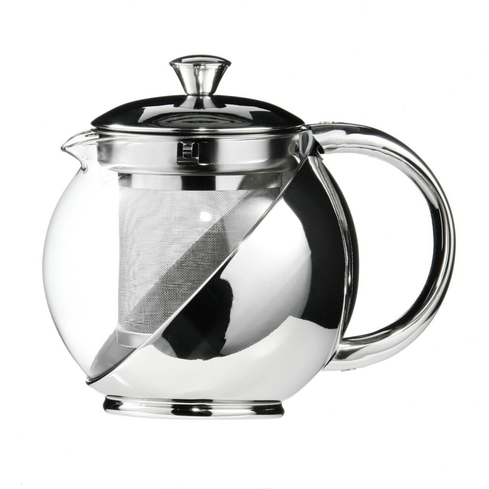 High Quality Stainless Steel/ Glass Teapot With Infuser, 700 ml