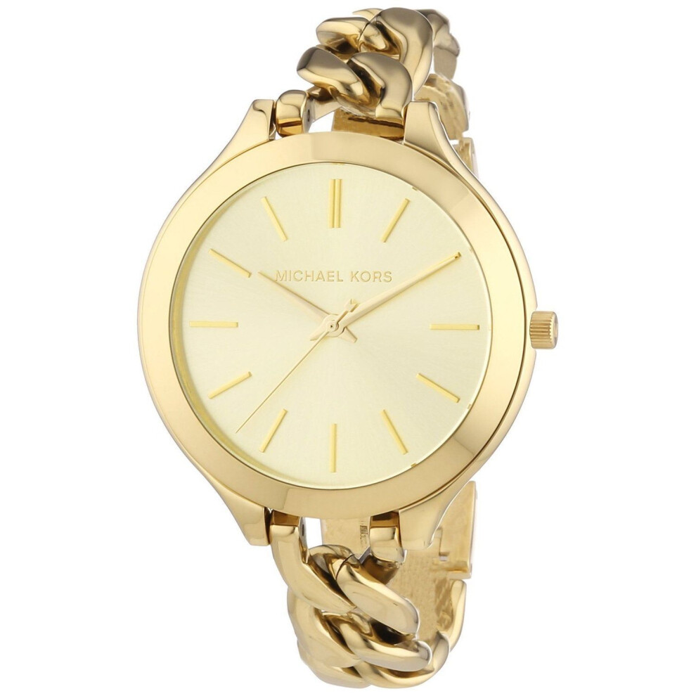 Michael Kors Mk3222 Ladies' Tone Watch Gold