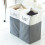 Lights and Darks Folding Laundry Basket 1