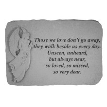 Key Berry 22620 'Those We Love...' Stone Memorial Plaque