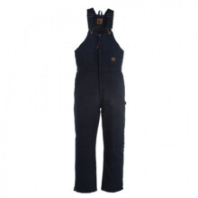 Berne Apparel B414NVR600 4X-Large Regular Deluxe Insulated Bib Overall - Navy Twill