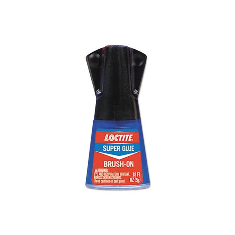 Loctite 1365734 Super Glue Brush On, 0.17 oz, Clear