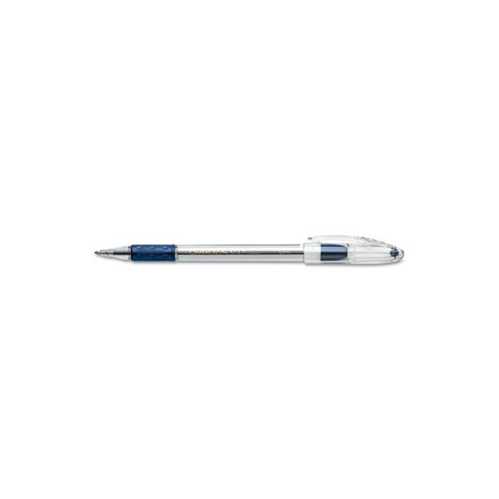 Pentel Bk91c R.s.v.p. Ballpoint Stick Pen Blue Ink Medium Dozen