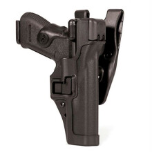Blackhawk Level 3 Serpa Duty Holster RH S&W MP 9-40 Black
