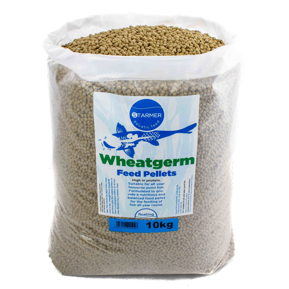 Wheatgerm floating winter koi feed pond pellets 10kg adult size