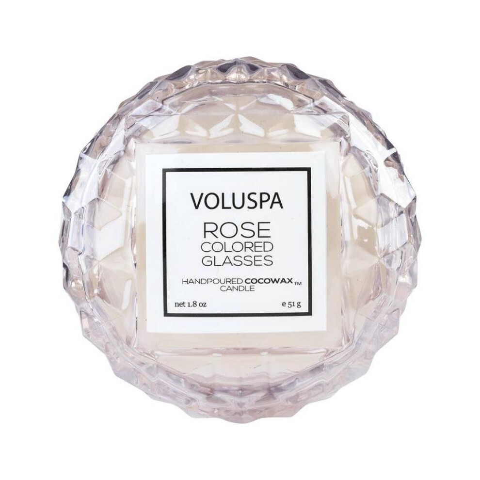 (Rose Coloured Glasses) Volupsa Roses Macaron Candle