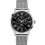 Guess Guess Mens Watch Delancy Multi Dial Silver Mesh Strap W0871G1 1