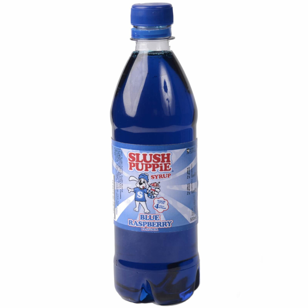 (Blue Raspberry) Slush Puppie Syrup 500ml.