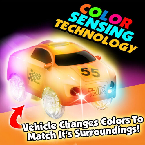 Mindscope Twister Tracker 12' Feet LED Tracks Chameleon Colour Changing ...