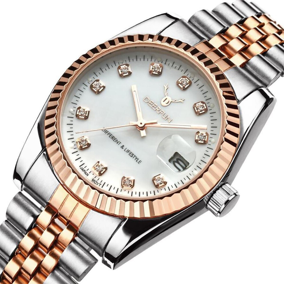 Ladies Watch Gold Silver Women Woman Smart Woman Watches Two Tone