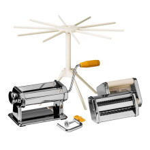 Versatile Multi Pasta Chrome Maker Set, Durable Kitchen Accessory, Convenient Pasta Maker For Cooking