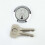 Yale (2 Keys) Yale B1109SC Replacement Cylinder Satin Chrome 1