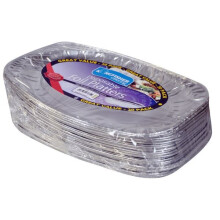 Kingfisher Disposable Catering  Serving Party Foil Platters 14 Inches Pack Of 20