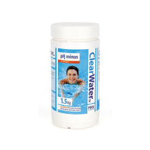 ClearWater CH0008 1.5kg pH Minus Decreaser for Pools & Spas - Maintains Safe Alkalinity