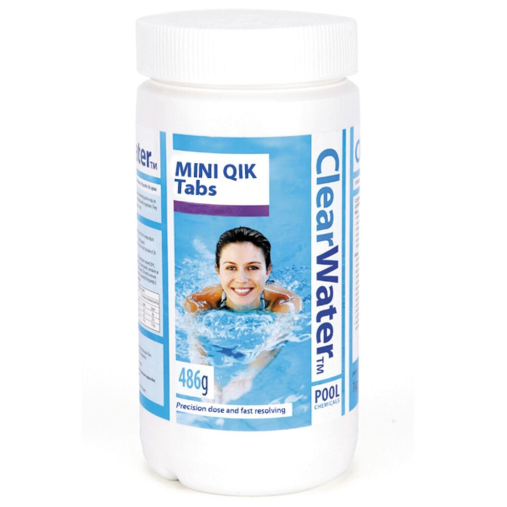 Clearwater CH0022 Fast Action Chlorine Tabs for Hot Tub Pools 167 Tablets