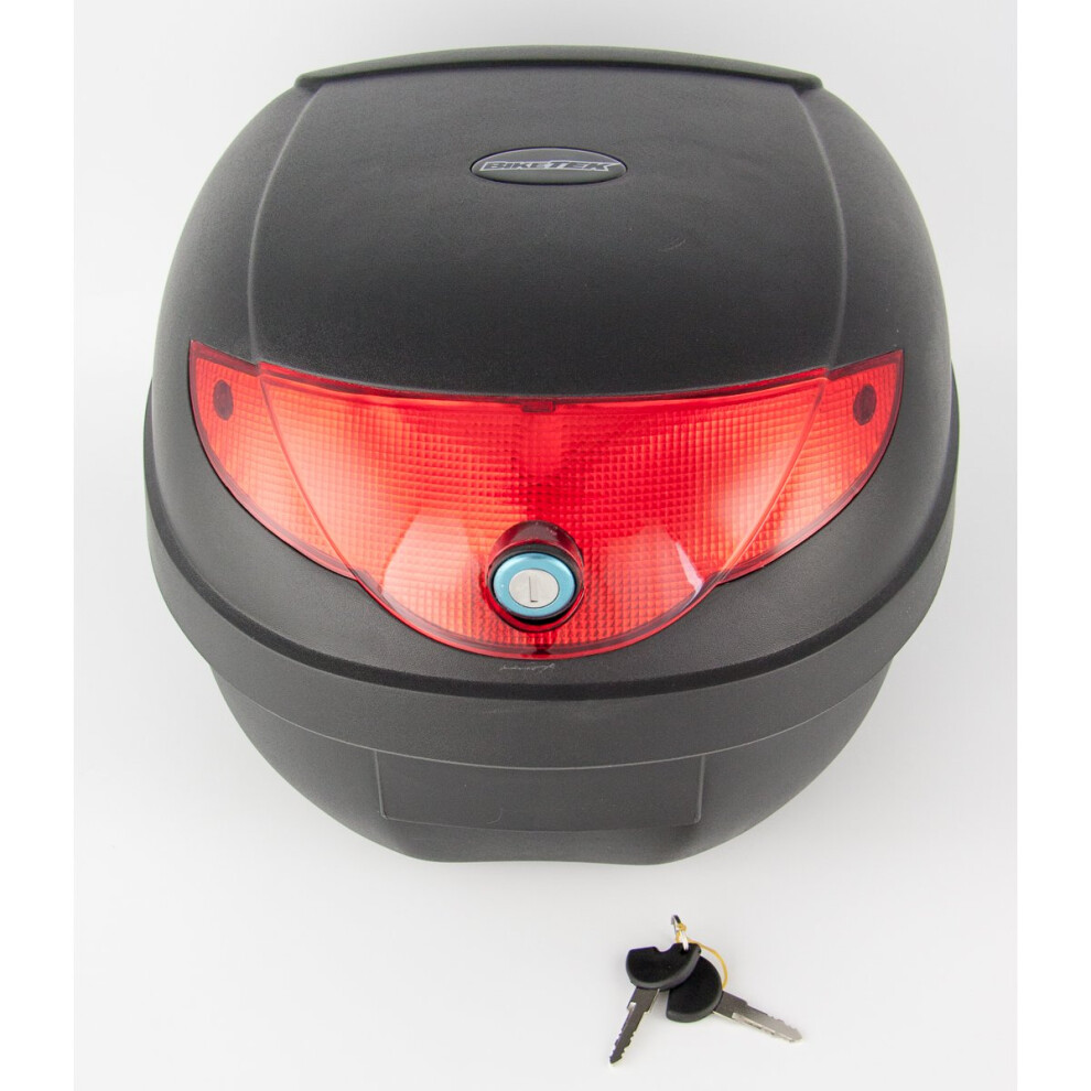 (24L Top Box) Biketek Motorcycle Scooter Top Box Luggage Box 5034862330857