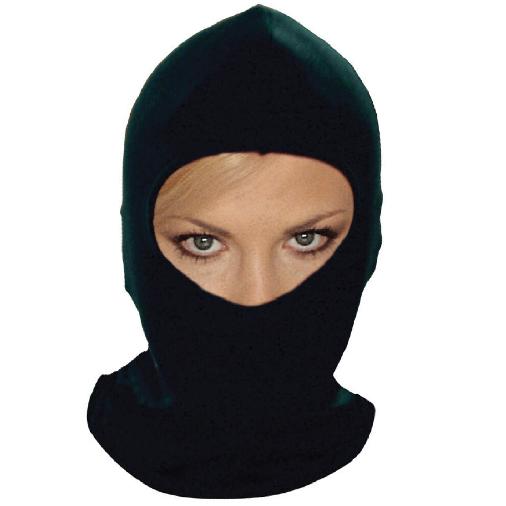 Balaclava Helmet Inner Liner Thermal Cotton Motor Cycle Bike Black 5034862061324