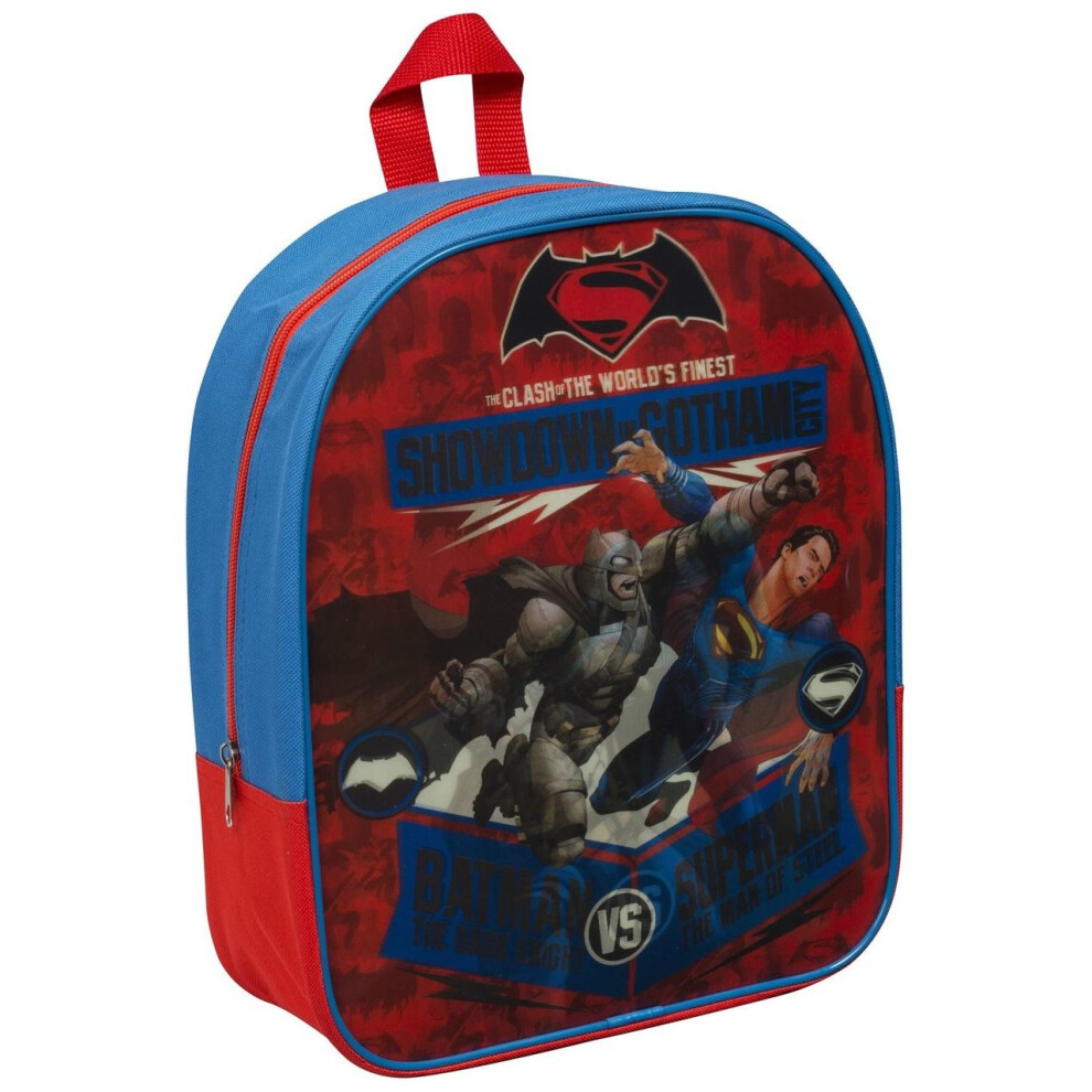 Clearance Batman VS Superman Backpack Lenticular School Children Kids Travel Shoulder Bag