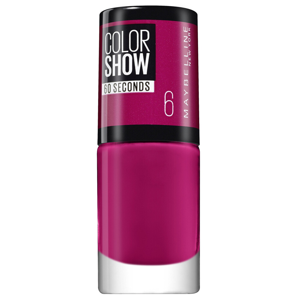 Maybelline Colour Show Nail Polish - 7 ml, 6 Bubblicious