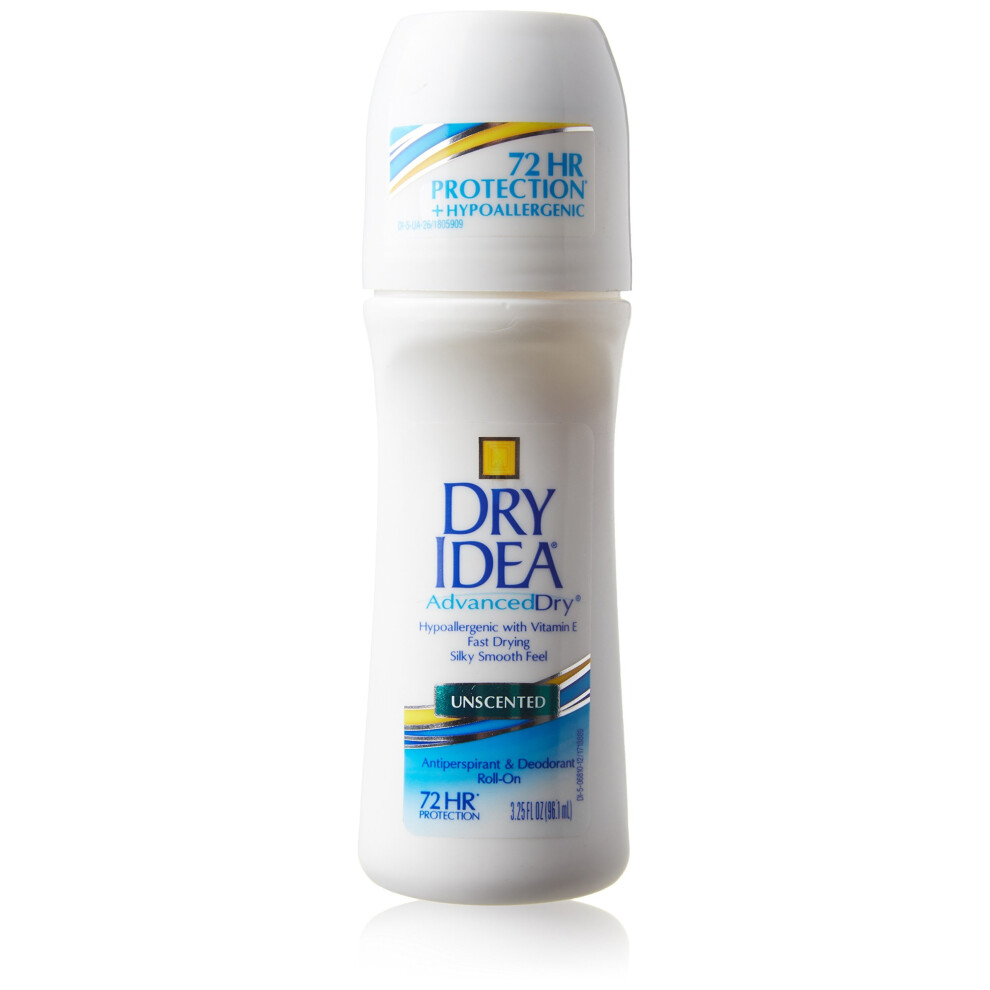 Dry-Idea Dry Idea Roll On Anti-Perspirant & Deodorant Advanced Dry Unscented Hypo-Allergenic 95 Ml