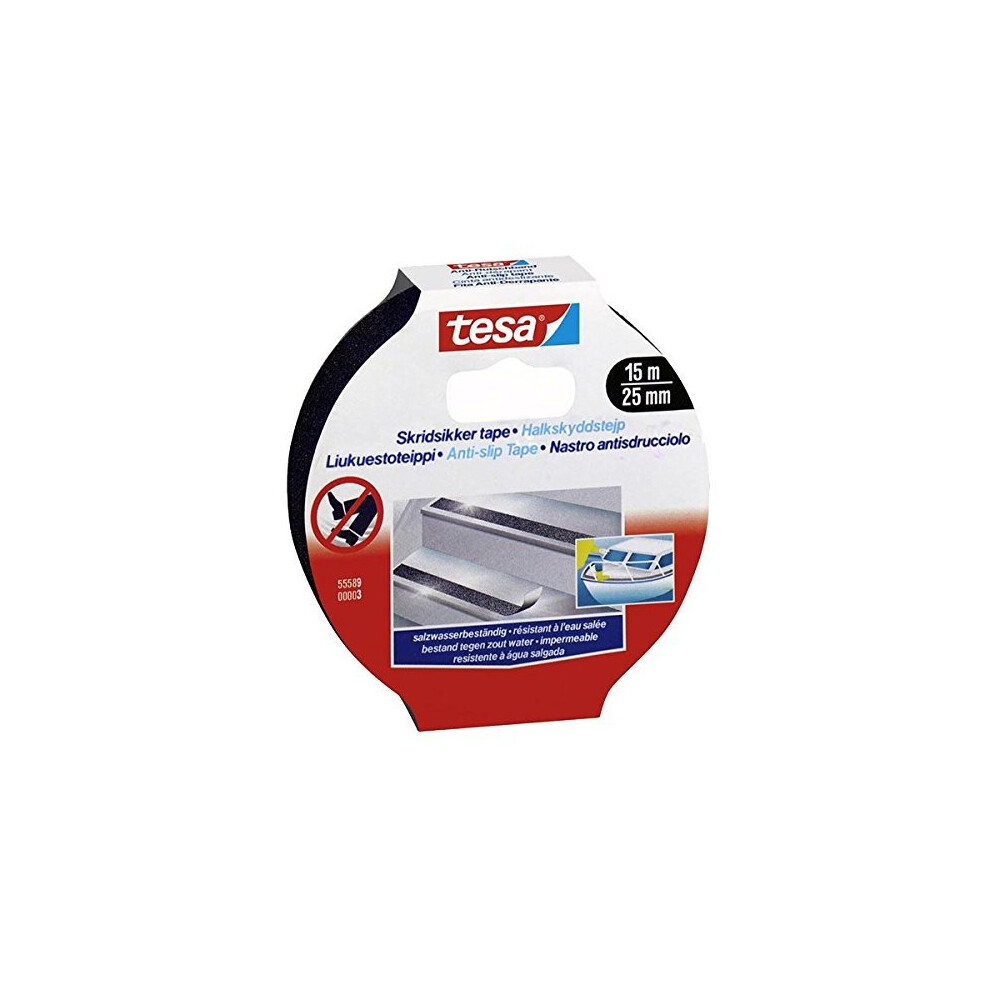 Tesa 55589-00001-00 Anti-Slip Tape, Black 4042448101600