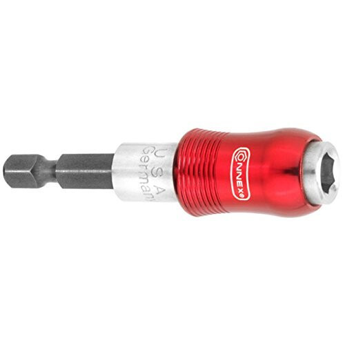 Connex COXT973211 Universal Magnet Holder with Quick-Change Chuck, Silver/Grey/Red, 1/4-Inch 1