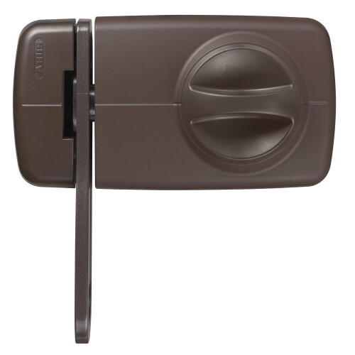 Abus Abus 532740 7030 B Additional Door Lock with Locking Shackle, Brown 1