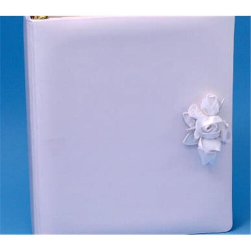 Ivy Lane Design 41E Amour Memory Book Embossed in White