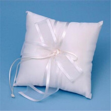 Ivy Lane Design A01115RP/WHT Simplicity Ring Pillow - White