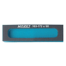 Hazet 163-172X50 Soft foam Insert with Compartments for Small Pieces - Black/Blue