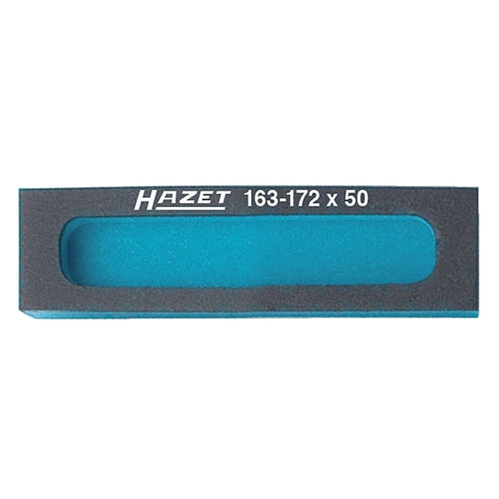 Hazet 163-172X50 Soft Foam Insert With Compartments For Small Pieces - Black/Blue 4000896154692