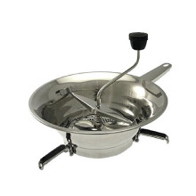 IBILI "Clasica Food Mill Set with 3 Sieves, Silver, 24 cm