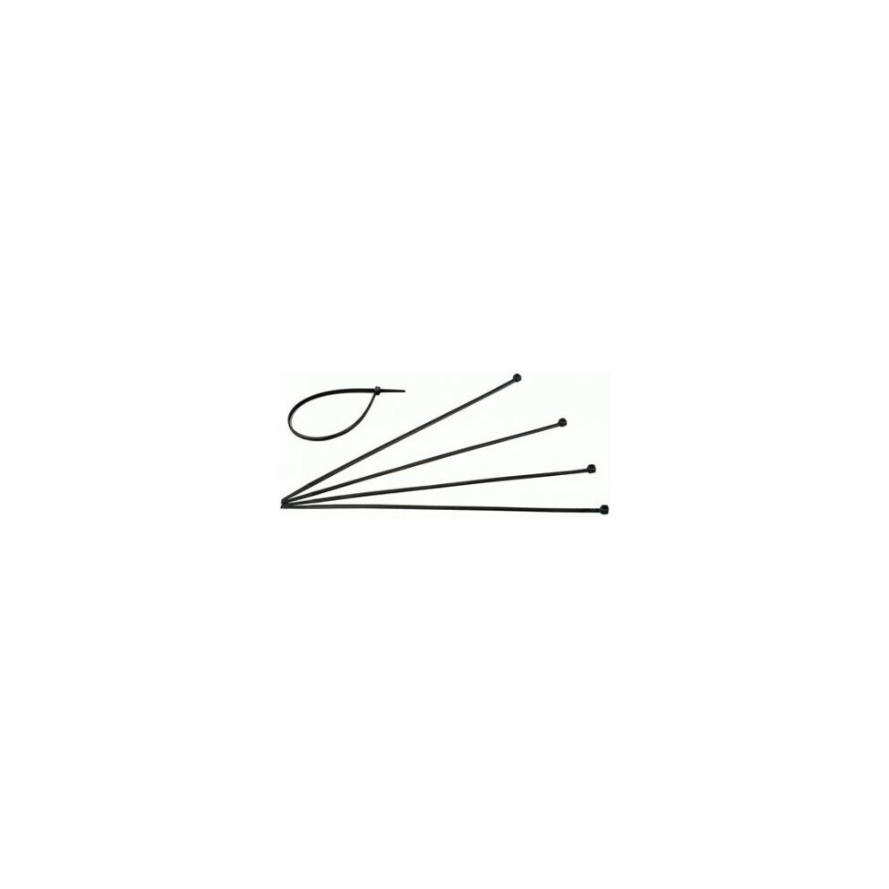 Kopp 328404090, Uv And Weather Resistant Cable Ties 300ÃÂ X 4.8ÃÂ Mm Pack Of 50ÃÂ Ã¢Â¬ÂÃÂ Black 4008224475167