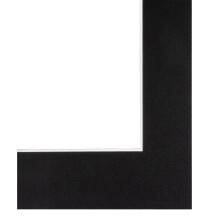 Passe-partout - Hama - 00063421 - 30 x 40 cm - Opening 20 x 30 cm - Zwart