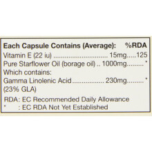 HealthAid Oil, Starflower, 1000mg (23% GLA), 60 Capsules