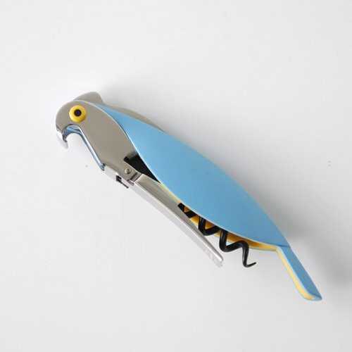 Alessi A di Alessi Parrot Corkscrew, Blue 1