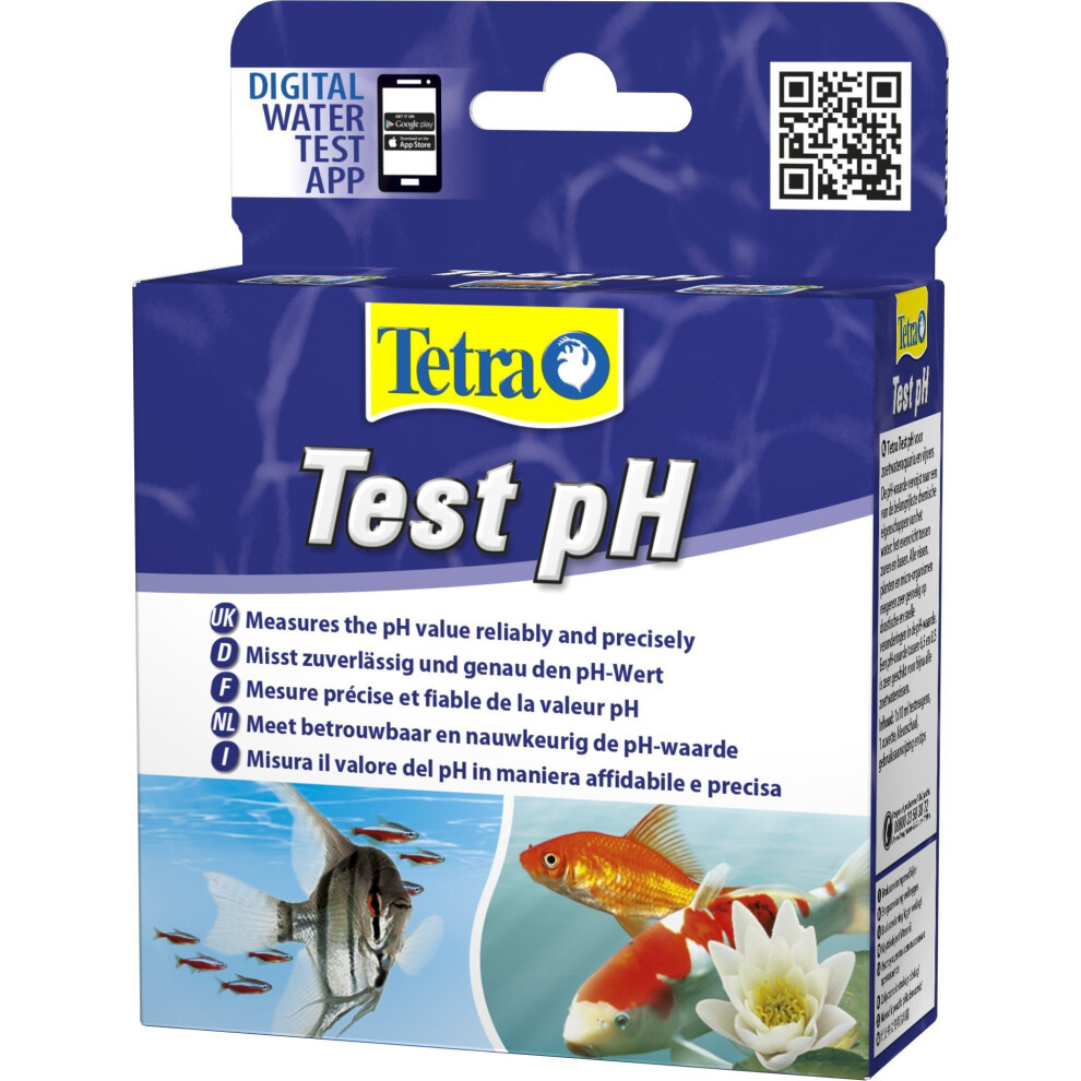 Tetra Test pH Fresh Water to Measure The Aquarium and Pond Ph Value Reliably and Precisely, 10 ml