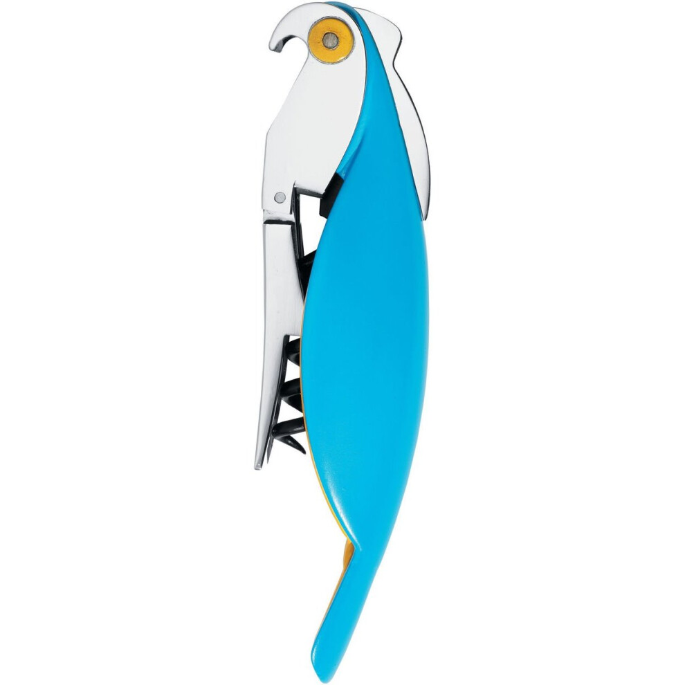 A di Alessi Parrot Corkscrew, Blue