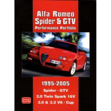Alfa Romeo Spider and GTV Performance Portfolio 1995-2005 (Brooklands Books Road Test Series)