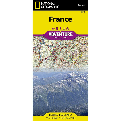 National Geographic France adv. ng r/v (r) wp (Adventure Map (Numbered))