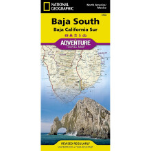 Baja California South GPS: NG.AM3104 (Adventure Map (Numbered))