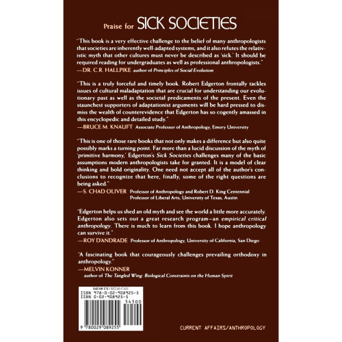 Sick Societies: Challenging the Myth of Primitive Harmony 1