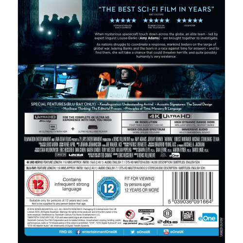 Arrival [2016] (4K Ultra HD + Blu-ray) 2