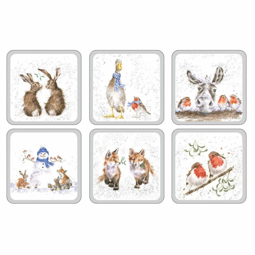 Pimpernel Wrendale Christmas Coaster Set of 6 Product Code: X0010268976
