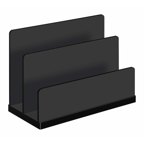 Wedo 633001 Office Letter Rack - Black