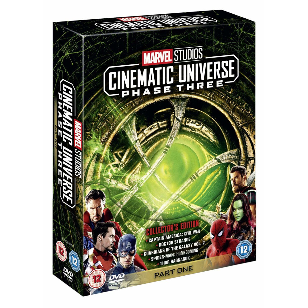 Marvel Studios Cinematic Universe Phase 3 (5 Films) DVD [2018]