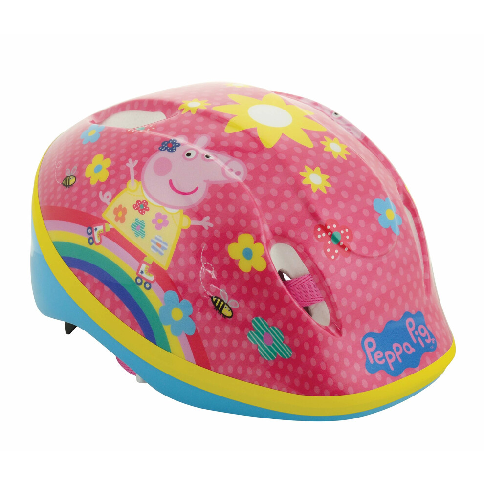 Peppa Pig Girl Safety Helmet, Multicoloured, 48-54 cm